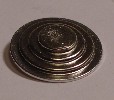 Cast pewter Imperial Officer disk with no spru
